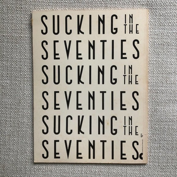 Rolling Stones Vintage Songbook Sucking In Seventies Piano/Vocal/Guitar Chords - Picture 2 of 9